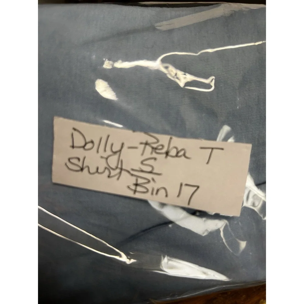 Diva‎ Like Dolly Rebel Like Reba Women's Small T Shirt Country Music Blue Guitar